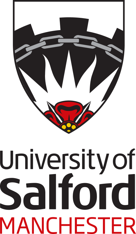 University of Salford logo stacked