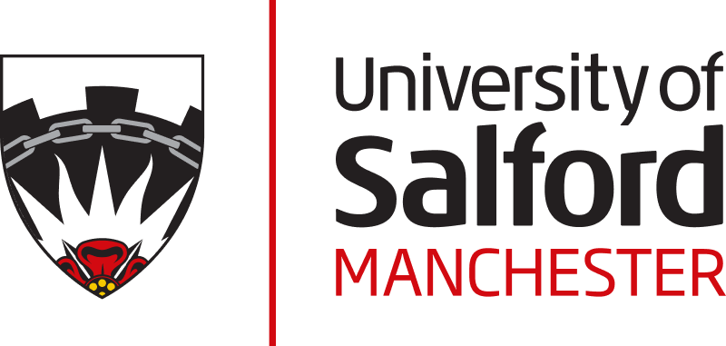 University of Salford logo unstacked